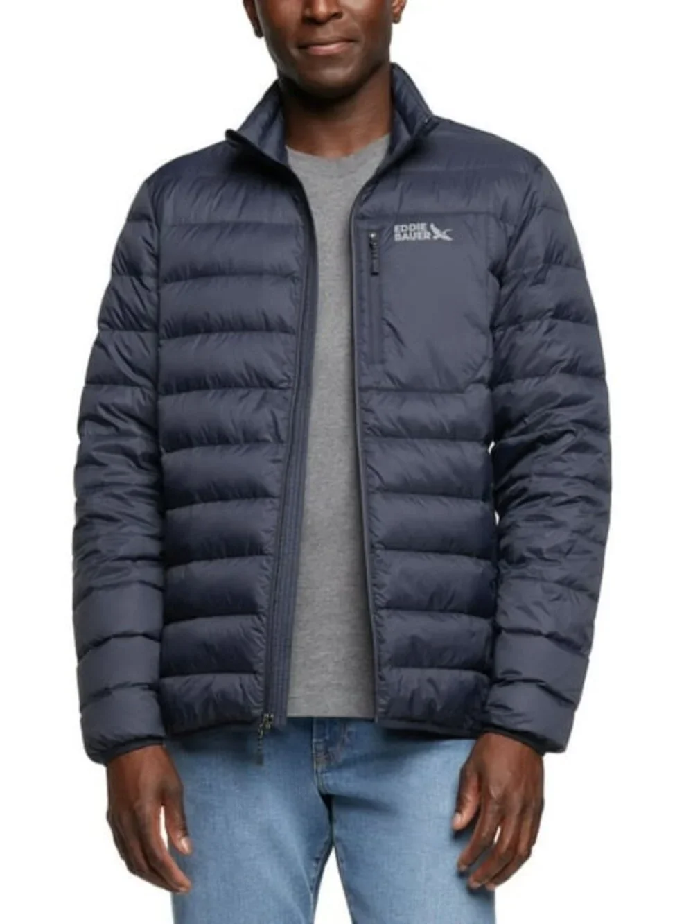 Eddie Bauer Navy Men's Packable Jacket Size XL NWT